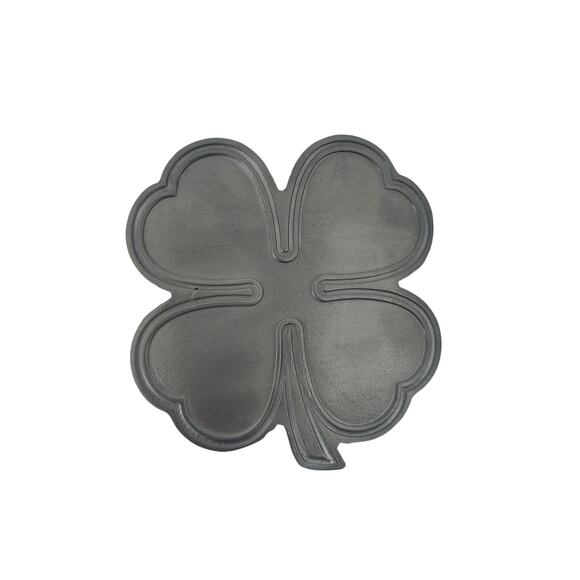 Great American Products Other - Lucky Shamrock Mens Belt Buckle 4 Leaf Clover St. Patrick's Patty Day Good